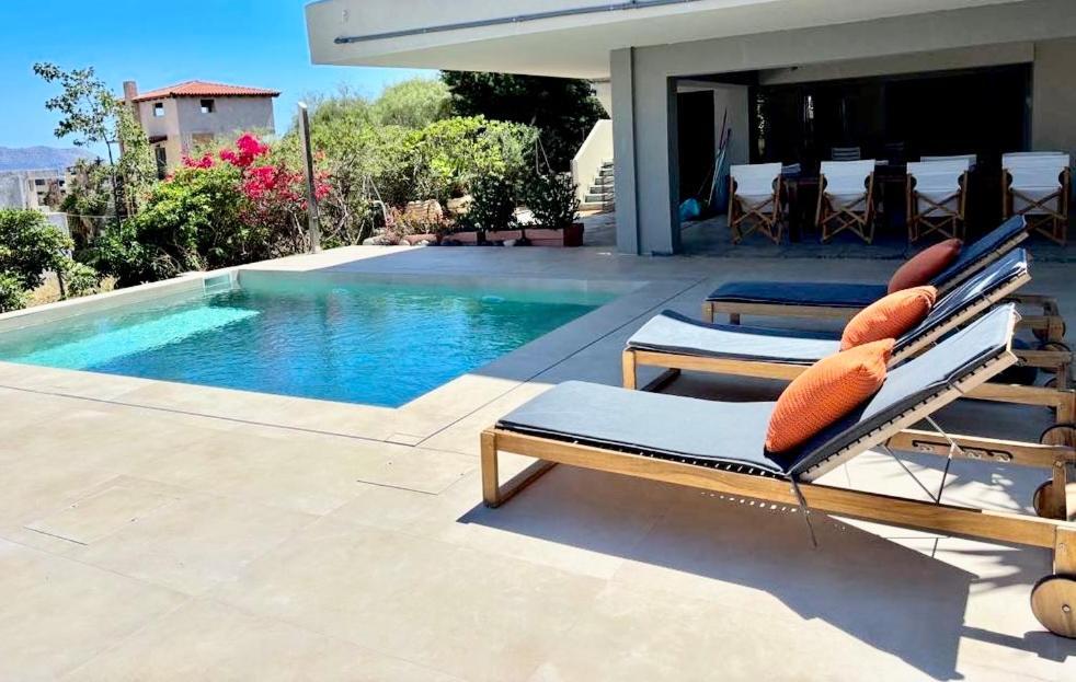 Villa Waves - Agios Nikolaos Anavyssos Eksteriør billede